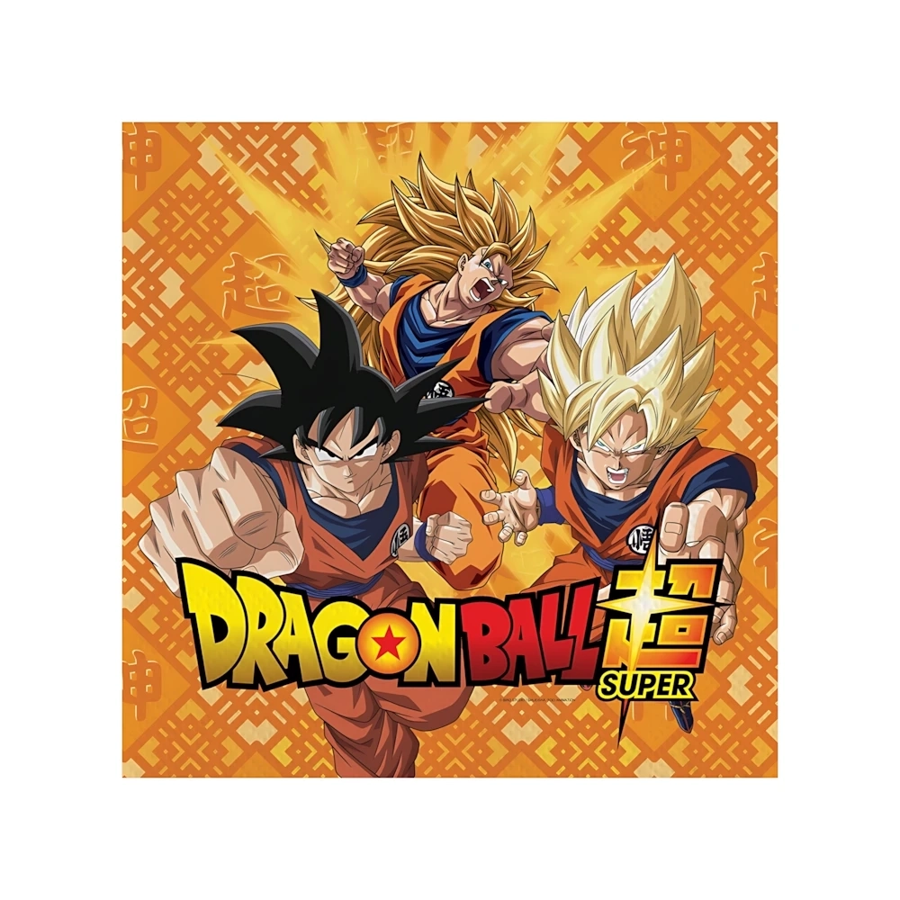Tovaglioli Dragon Ball 33x33cm, 20pz.