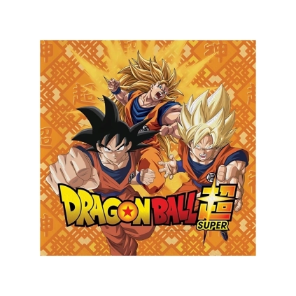 Tovaglioli Dragon Ball 33x33cm, 20pz.