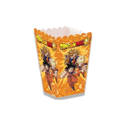 Scatole Dragon Ball per Popcorn 12x8cm, 12pz.