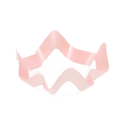 Contenitore Petali Rosa Perlato 13x7cm, 1pz.