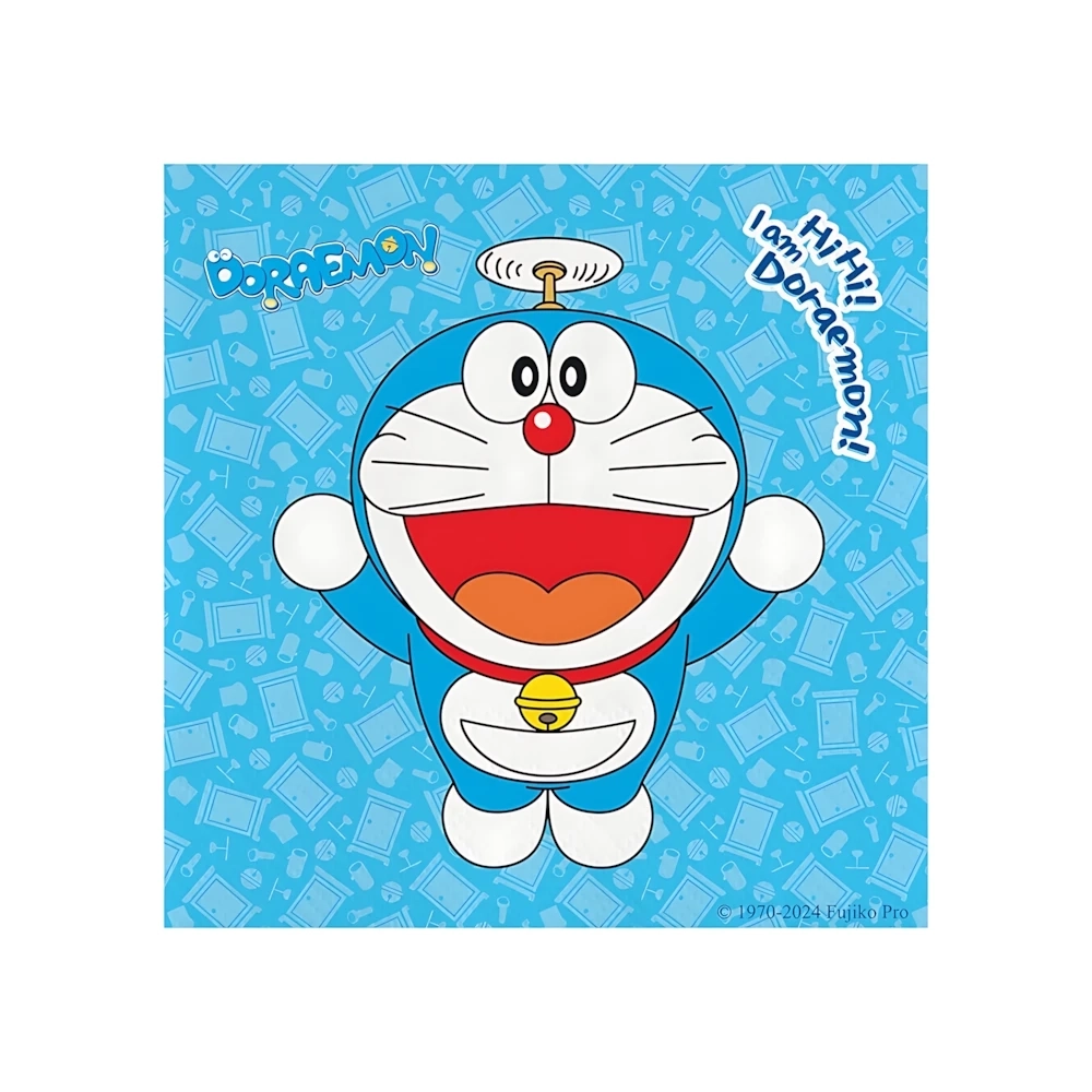 Tovaglioli Doraemon 33x33cm, 20pz.