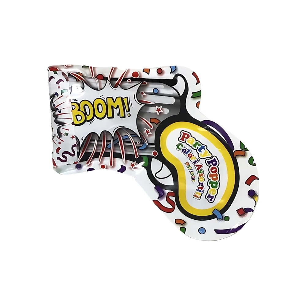 Party Popper coriandoli multicolor, 1pz.