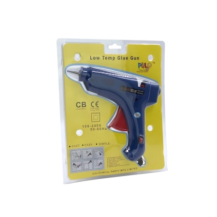 Pistola Colla a Caldo per palloncini e oggetti delicati a bassa temperatura, 60w, 1pz.