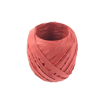 Nastrino Biodegradabile in Carta Rosso 20mt, 1pz.