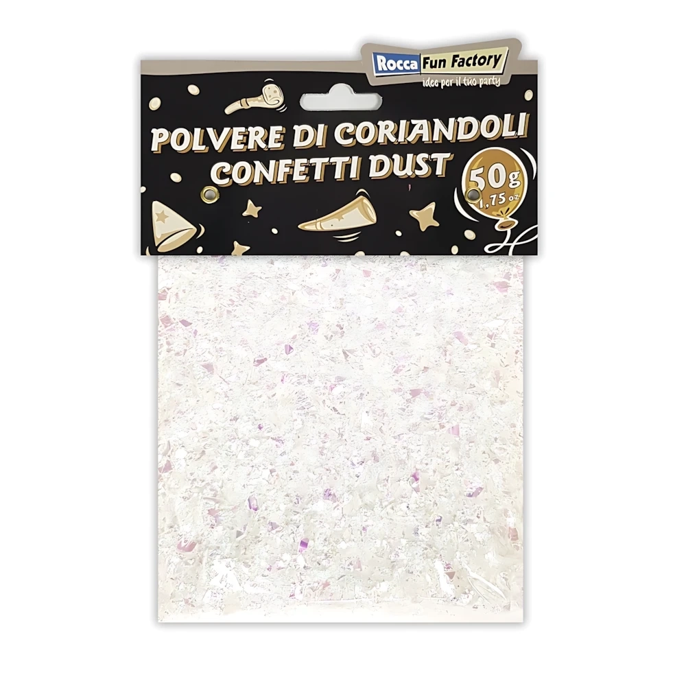 Polvere di Coriandoli Iridescente, 1 bustina da 50g.