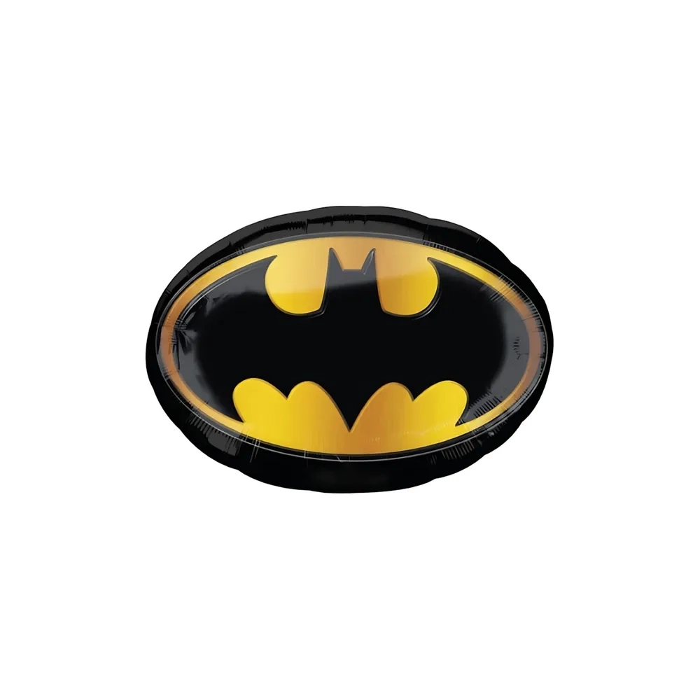 Palloncino simbolo Batman super shape 27" (68cm) in mylar, 1pz.