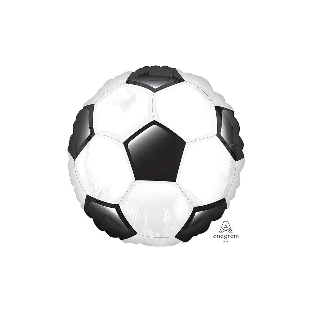 Palloncino Pallone da Calcio super shape 28" (71cm) in mylar, 1pz.