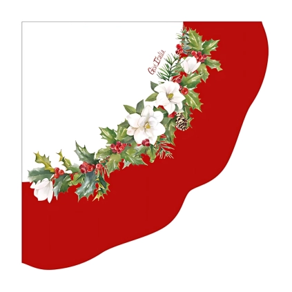 Tovaglioli Tovaglioli New Liberty Buon Natale 33X33cm, 16pz.