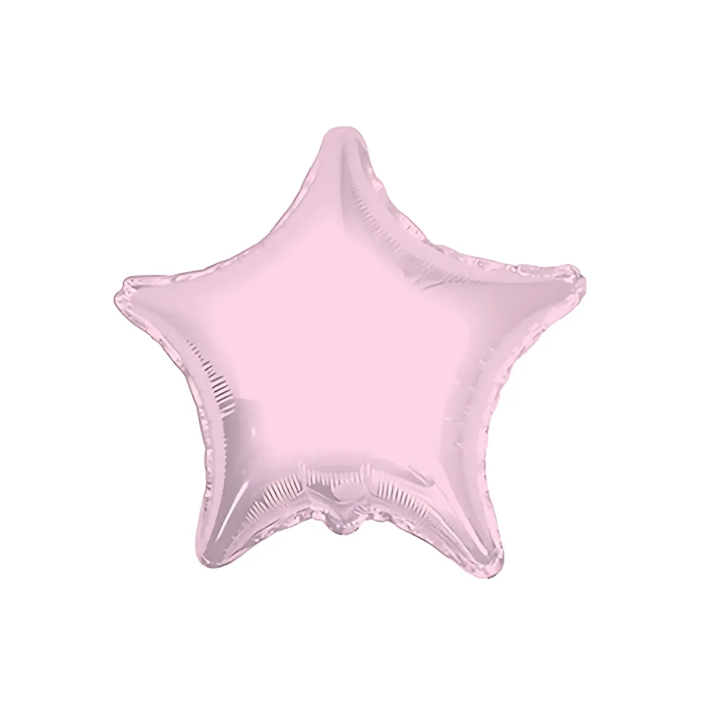 Palloncino Stella Rosa Chiaro super shape 36" (91cm) in mylar, 1pz.