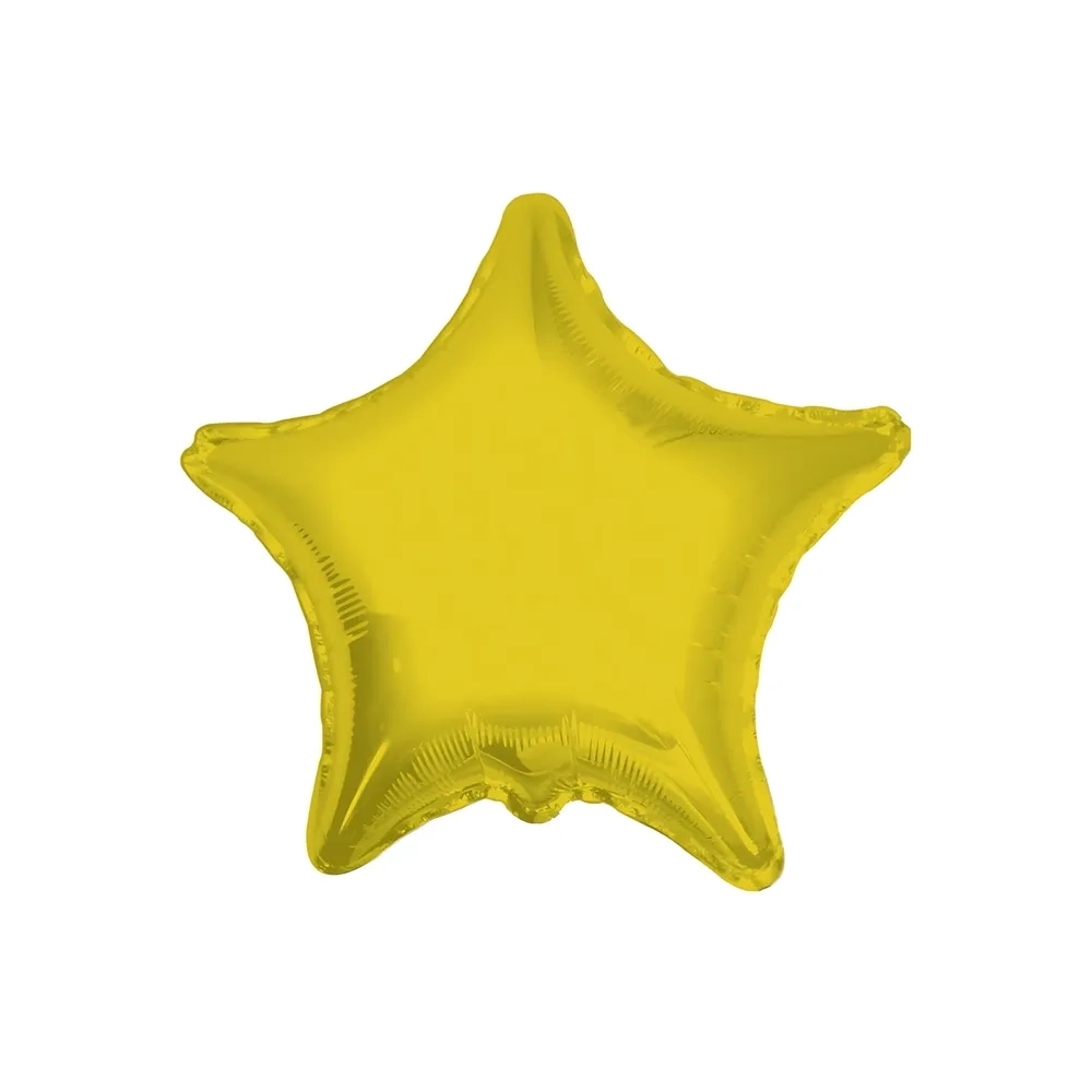 Palloncino Stella Oro super shape 36" (91cm) in mylar, 1pz.