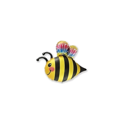 Palloncini Ape sorridente mini shape 12" (30cm) in mylar, 5pz.