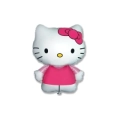 Palloncino Hello Kitty Fucsia super shape 26" (66cm) in mylar, 1pz.