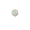 Palloncini Baby Boy Mondo del Bosco mini shape 9" (22cm) in mylar, 5pz.