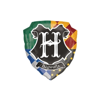 Palloncino Scudo con Stemma Harry Potter super shape 27" (68cm) in mylar, 1pz.