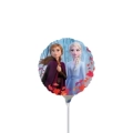 Palloncini Frozen 2 con Anna, Elsa e Olaf mini shape 9" (22cm) in mylar, 5pz.