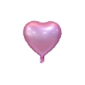 Palloncino Cuore Rosa Satinato standard shape 18" (45cm) in mylar, 1pz.