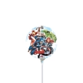 Palloncini Avengers mini shape 9" (22cm) in mylar, 5pz.