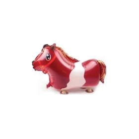 Palloncino Pony Cavallo Pet Walker airwalker 25" (63cm) in mylar, 1pz.