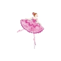 Palloncino Ballerina super shape 29" (73cm) in mylar, 1pz.