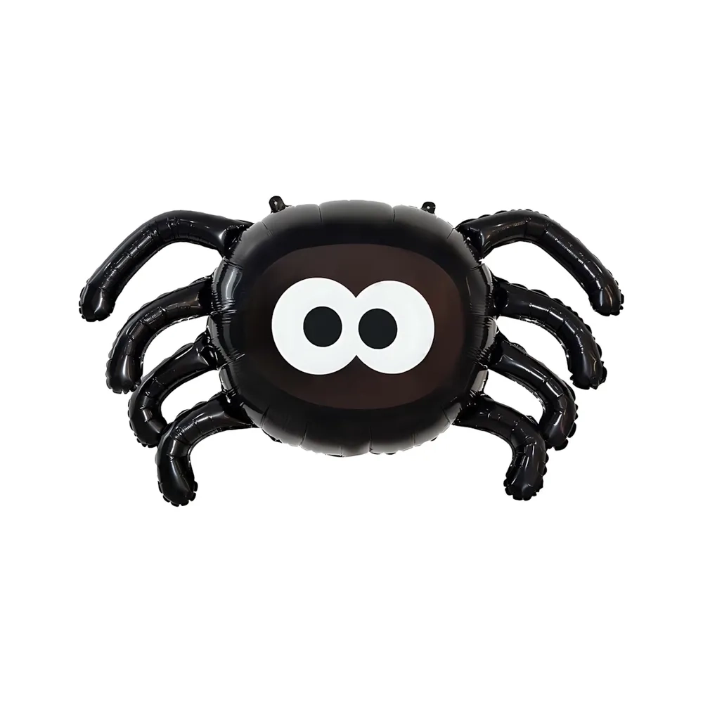 Palloncino Ragno Halloween mega shape 44" (111cm) in mylar, 1pz.