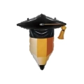 Palloncino Laurea Matita super shape 34" (86cm) in mylar, 1pz.
