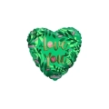Palloncino Love You Foresta cuore standard shape 18" (45cm) in mylar, 1pz.