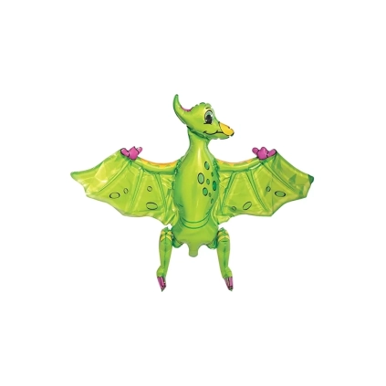 Palloncino 4D Dinosauro Pterodattilo super shape 32" (81cm) in mylar, 1pz.