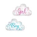 Palloncino Baby Shower Boy Girl Nuvola standard shape 20" (50cm) in mylar, 1pz.
