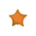 Palloncino Stella Arancio standard shape 18" (45cm) in mylar, 1pz.