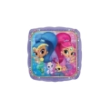 Palloncino Shimmer e Shine quadrato standard shape 18" (45cm) in mylar, 1pz.