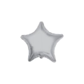 Palloncino Stella Argento standard shape 18" (45cm) in mylar, 1pz.