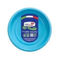 Piatti Piani Turchese 22cm, riutilizzabili 25pz.