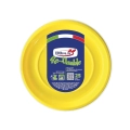 Piatti Fondi Gialli 20,5cm riutilizzabili, 25pz.