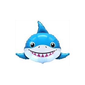 Palloncino Squalo Testa largo 31"(80cm), 1pz.