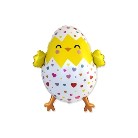 Palloncino Pulcino Allegro h32"(81cm), 1pz.