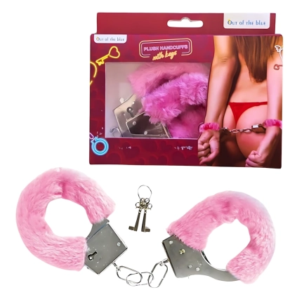Manette di Peluche Rosa