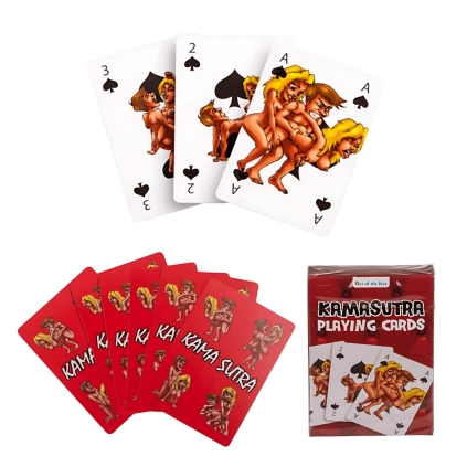 Carte Kamasutra – Mazzo da 54 carte illustrate | Gioco Kamasutra