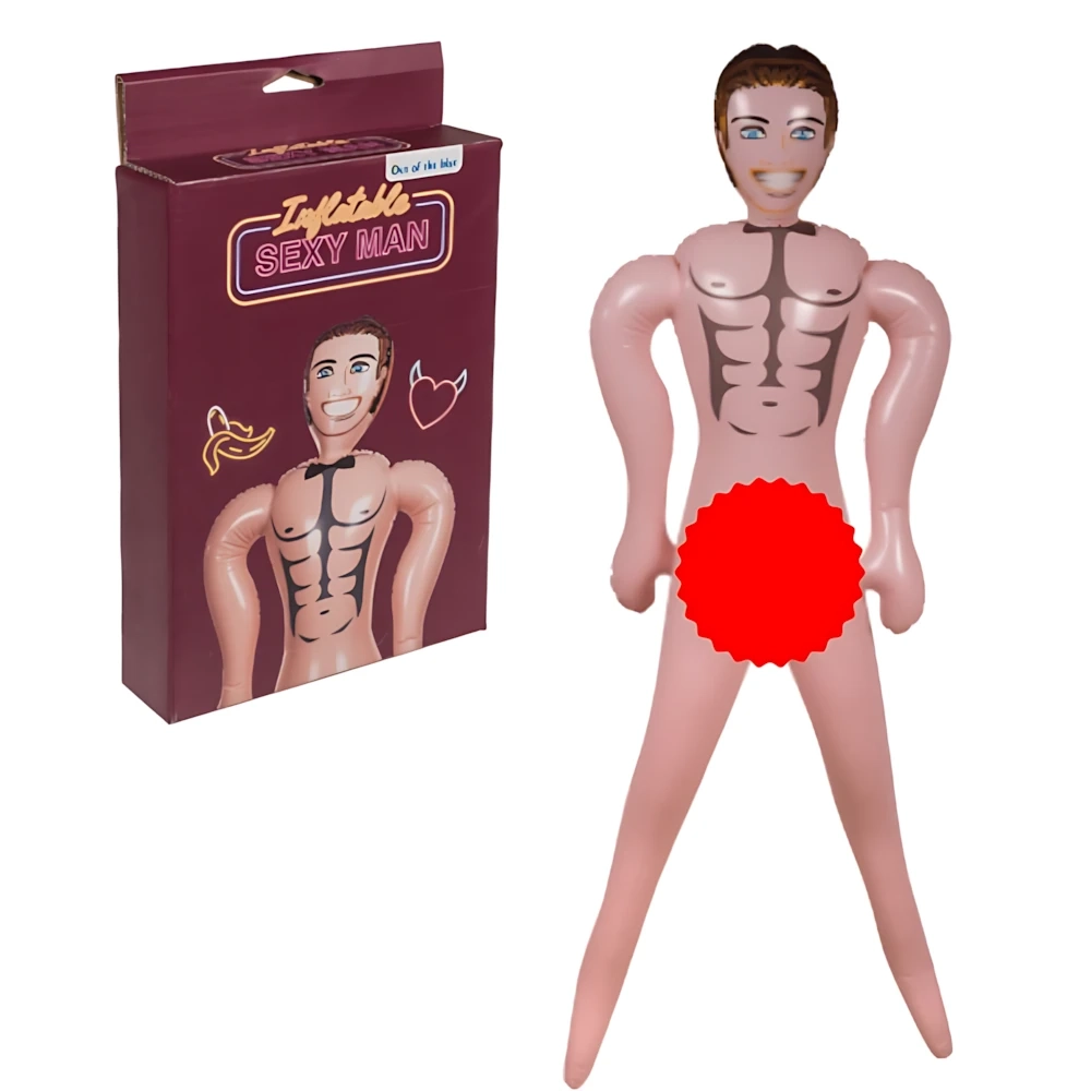 Bambola Gonfiabile Uomo 155 cm – Sexy Man per feste e scherzi