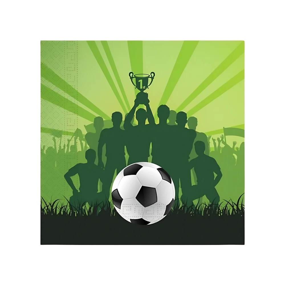 Tovaglioli Calcio 33x33cm - 20pz