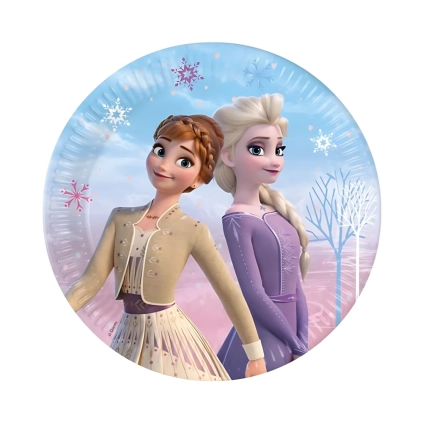 Piatti di Carta Grandi Frozen 2 “Wind Spirit” 23cm ,8pz