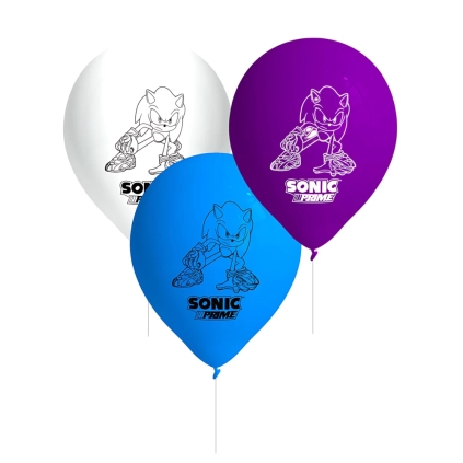 Palloncini in lattice - Sonic Prime (8pz)