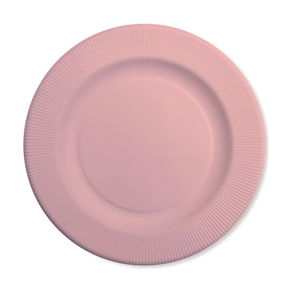 Sottopiatti Rose Quartz a righe 32,4cm, 4pz.