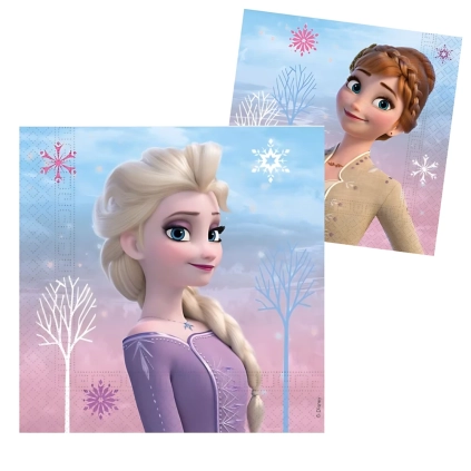 Tovaglioli Frozen 2 Wind Spirit 33x33cm - 20pz