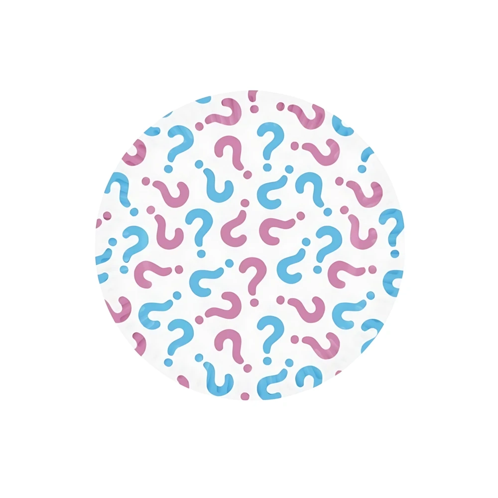 Piatti di Carta Piccoli “Boy or Girl?” 18cm ,8pz