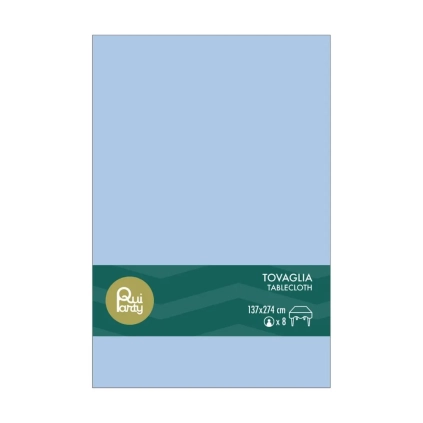 Tovaglia in plastica 137x274cm carta da zucchero – monouso 1pz