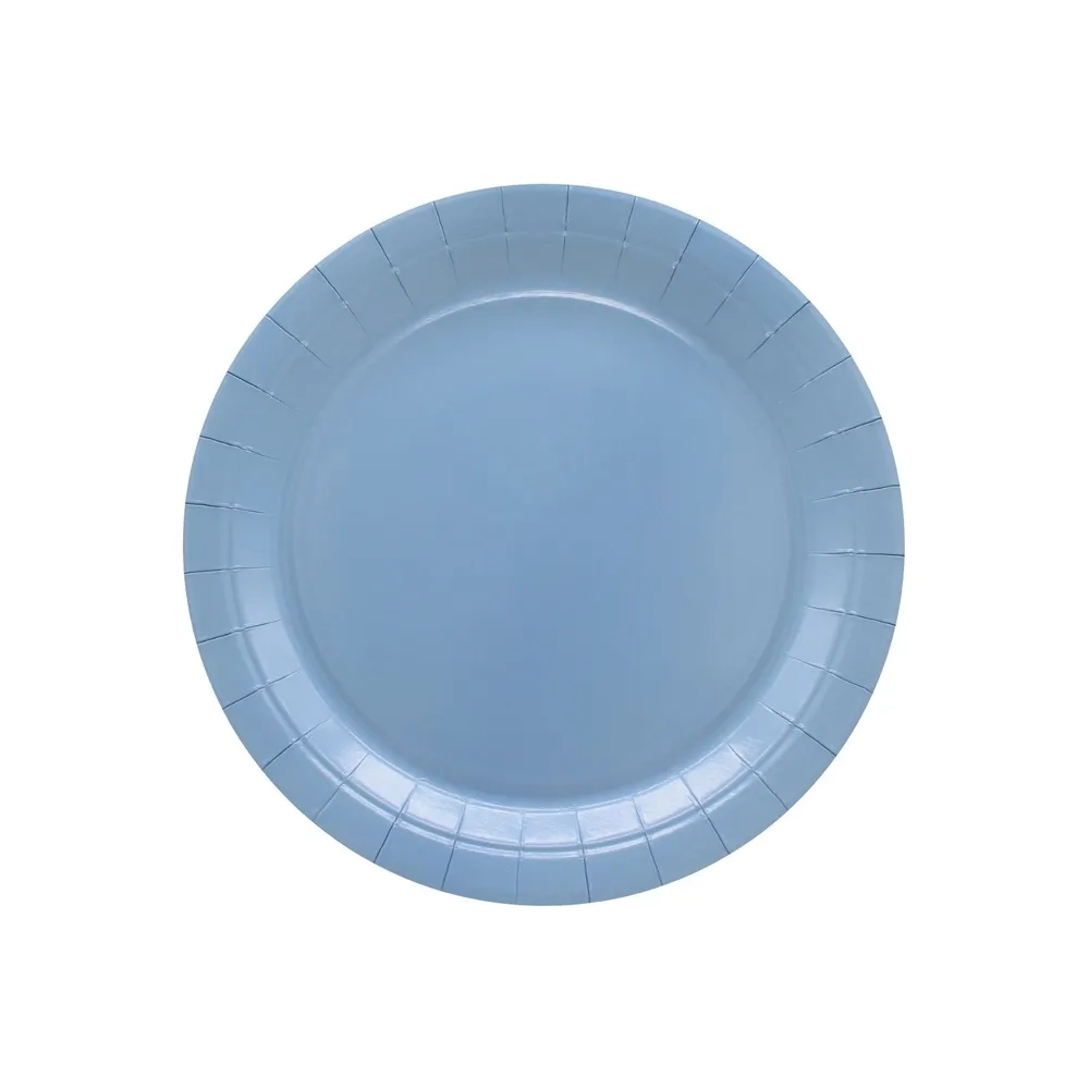 Piatto in carta 18cm carta da zucchero – Confezione da 15 pezzi