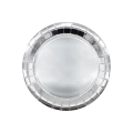 Piatti in carta 18cm Argento metal – Confezione da 15 pezzi