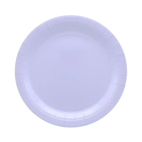 Piatto in carta 24cm Lilla – Confezione da 15 pezzi