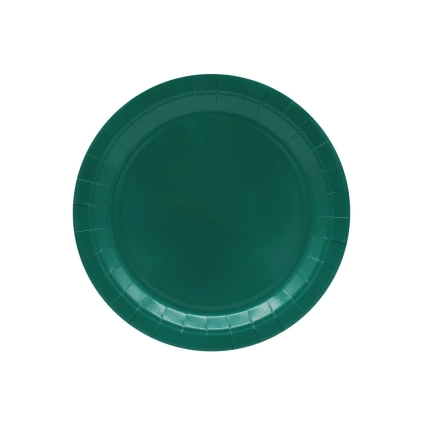 Piatto in carta 18cm Ottanio – Confezione da 15 pezzi