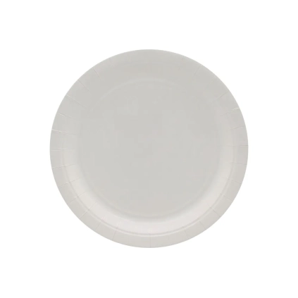 Piatti in carta Bianchi 18cm – Confezione da 15 pezzi